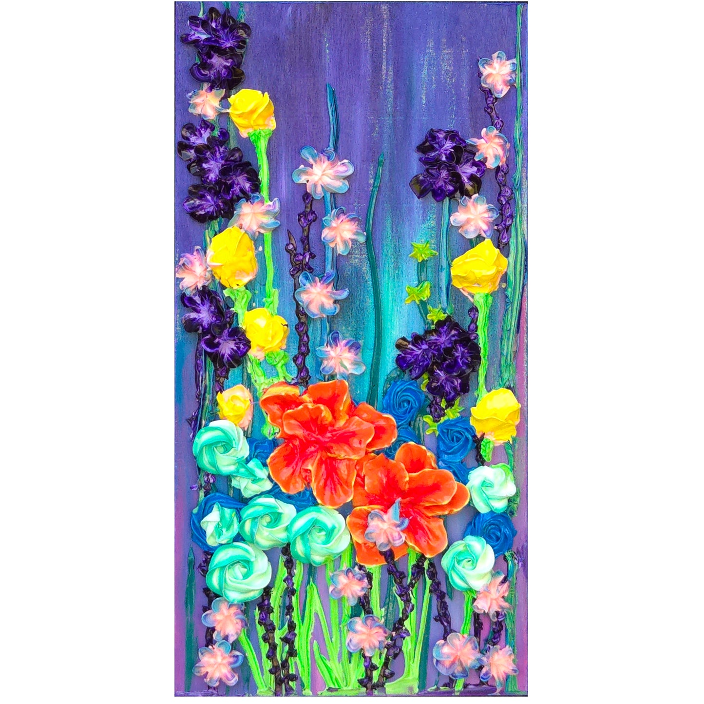 6x12" , acrylic on cradled wood panel