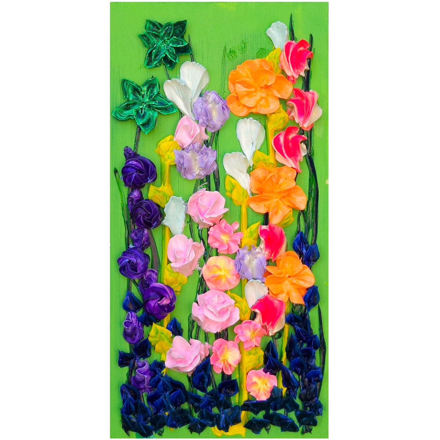 6x12" , acrylic on cradled wood panel