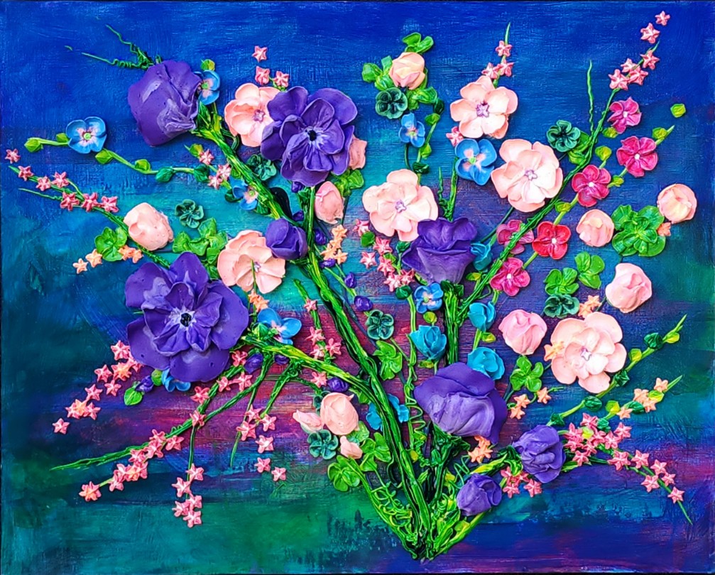 16x20" acrylic on cradled wood panel