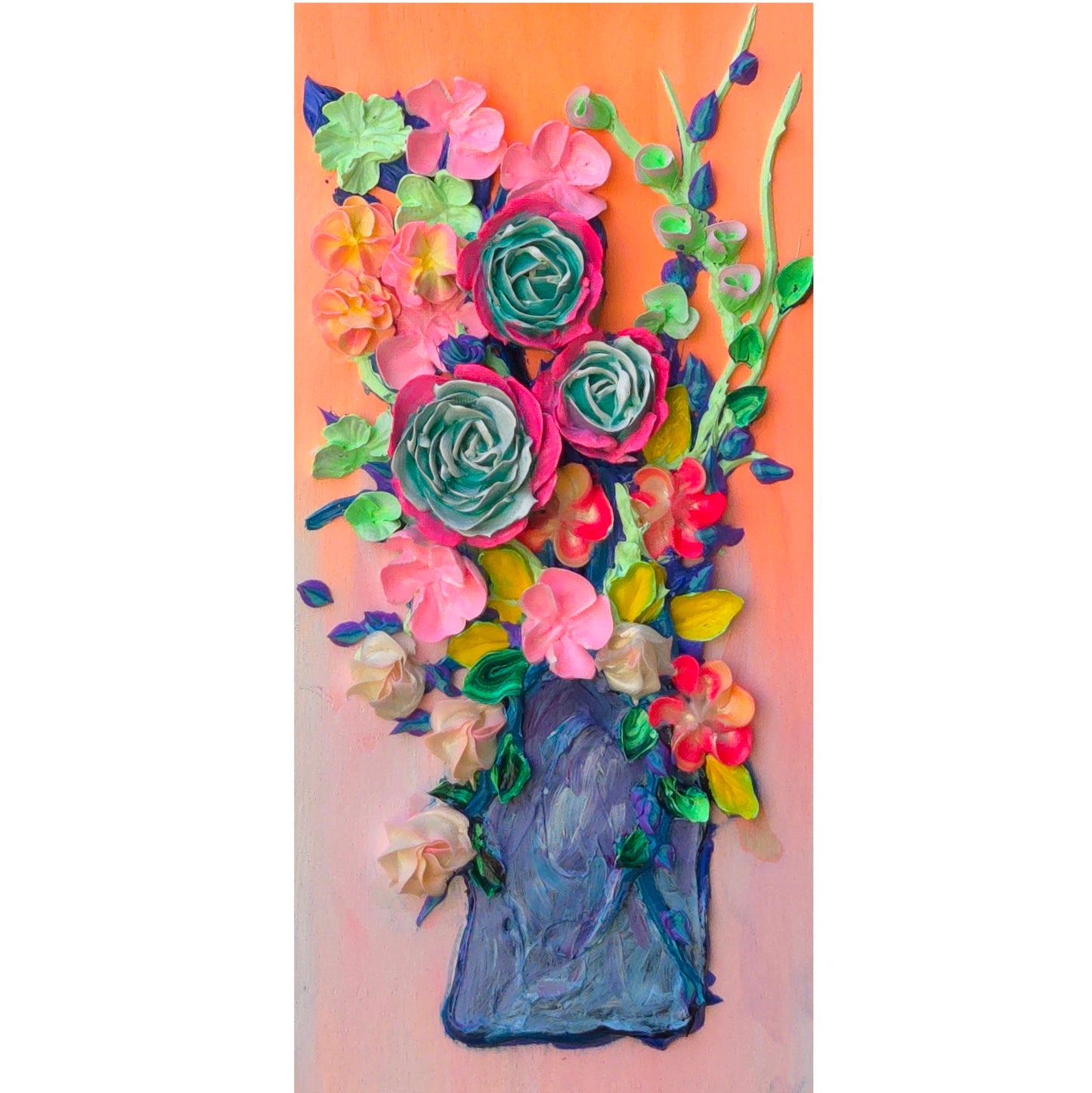 6x12" , acrylic on cradled wood panel