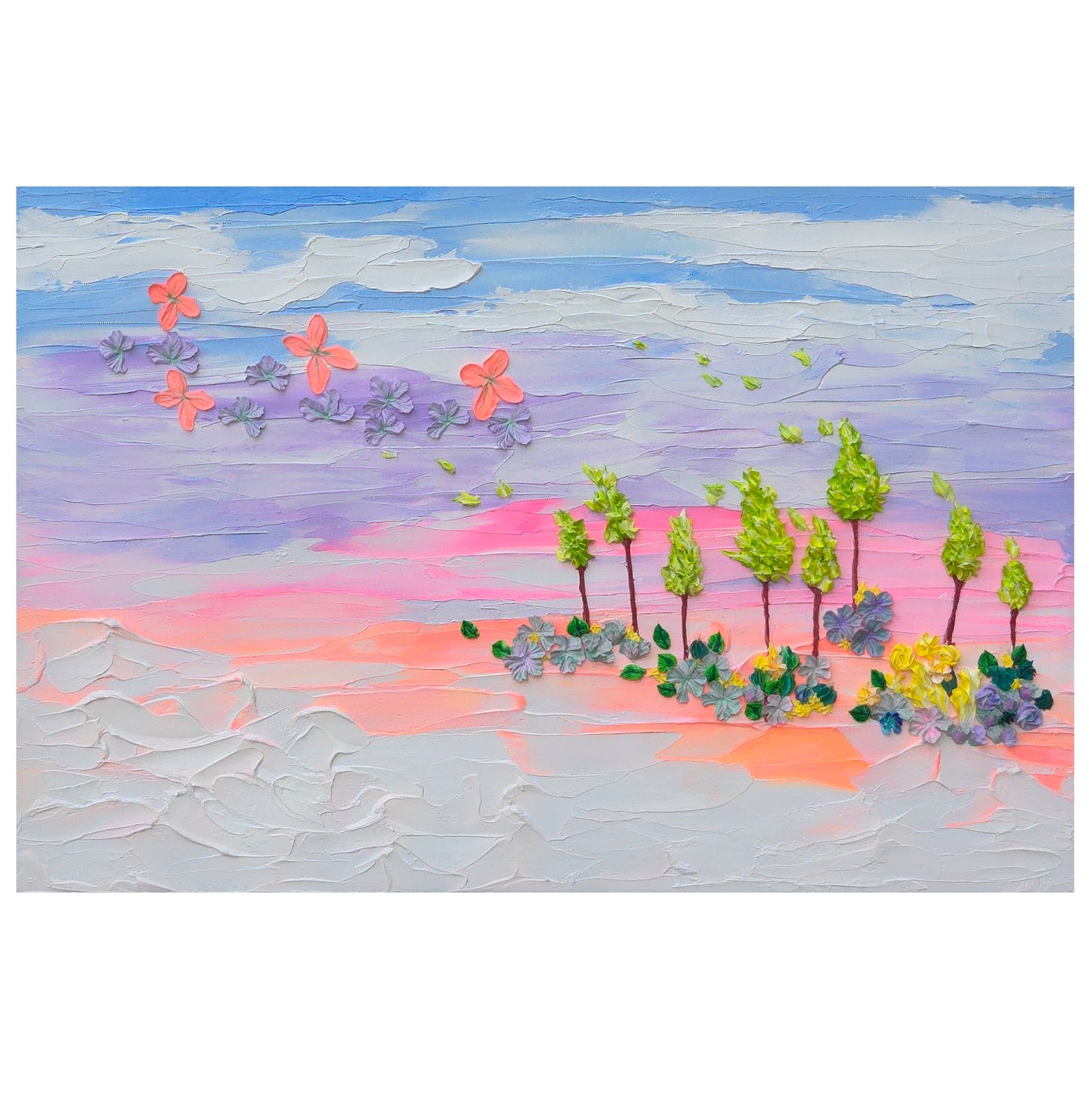 Sky High, 24x36 acrylic on canvas